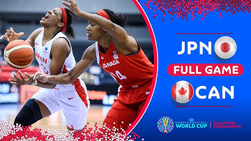 Japan v Canada - Full Game | FIBA Women's Basketball World Cup Qualifiers 2022