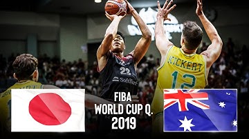 Japan ?? vs Australia ?? | Classic Full Games - FIBA Basketball World Cup 2019 - Asian Qualifiers